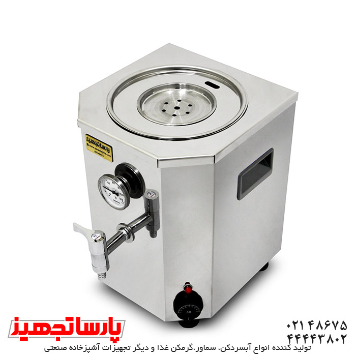 چای ساز صنعتی برقی 10 لیتری دوجداره