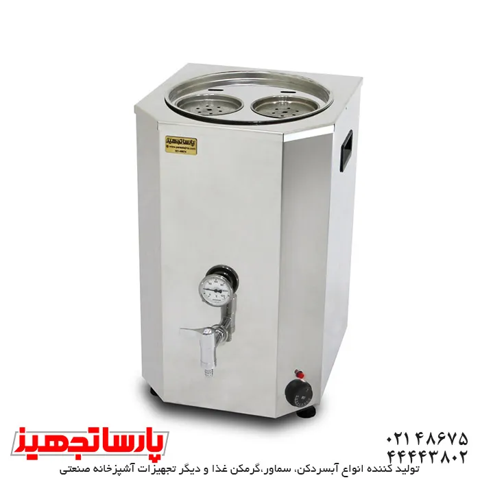 دستگاه چای ساز صنعتی برقی 30 لیتری دوجداره