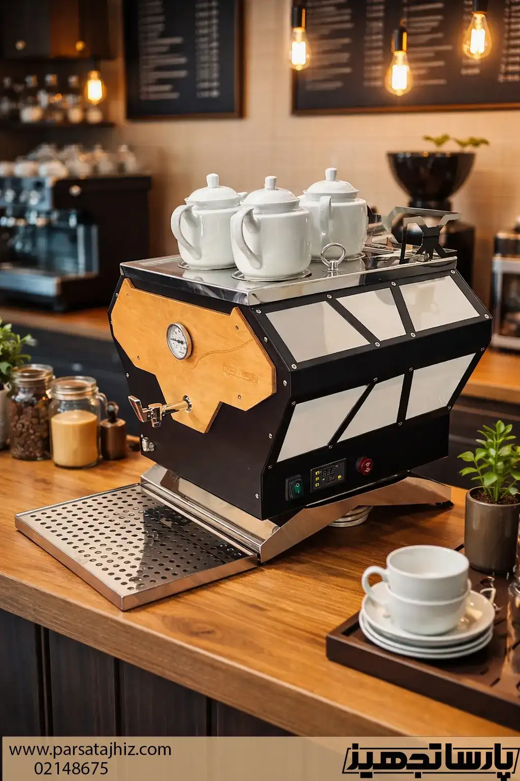 سماور صنعتی برقی هوشمند 20 لیتری